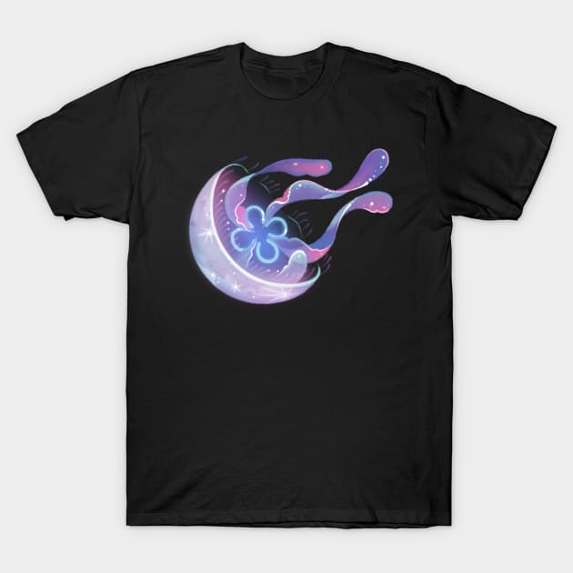 Moon jelly T-Shirt by pikaole